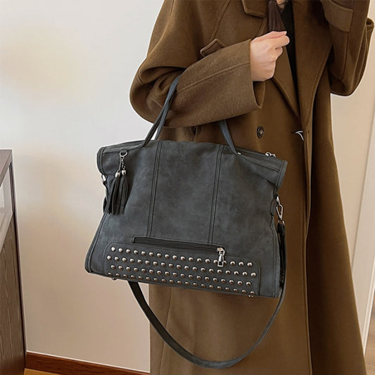 Retro Large-capacity Diagonal Bag Portable Female Big Bag