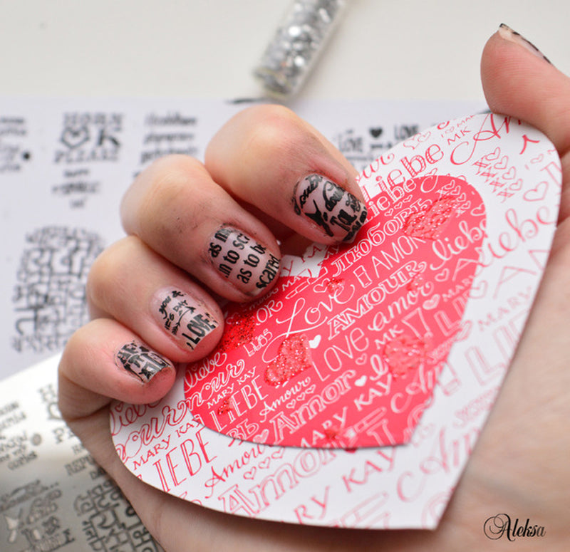 Fashion Nail Printing Plate Portable