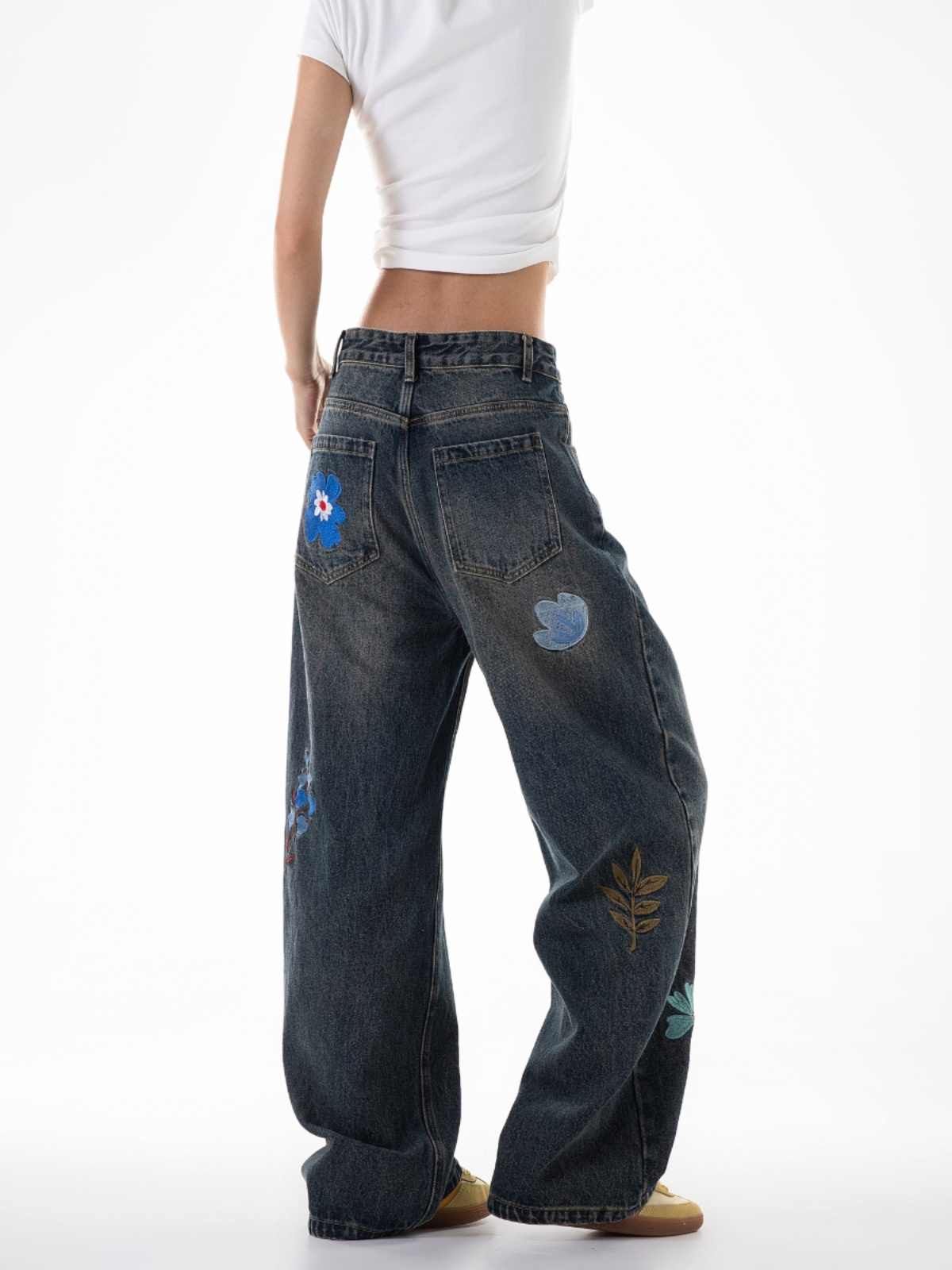 Spring New Casual Loose Wide-leg Pants