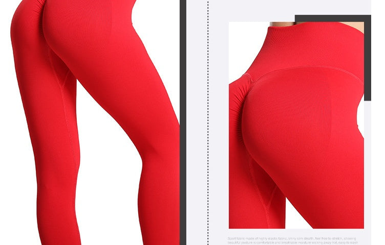 Peach Butt Fitness Outdoor Running Pants