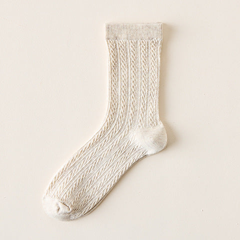 The New Cartoon Bear In The Tube Socks Women's Lace College Style