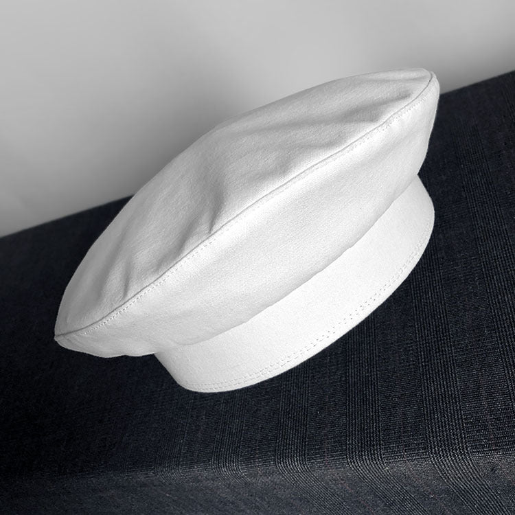 Dark Beret For Women With Large Faces Black Painters Cap