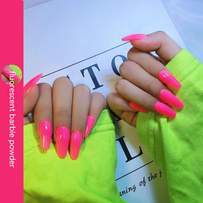 Fluorescent Manicure European And American Style Nightclub