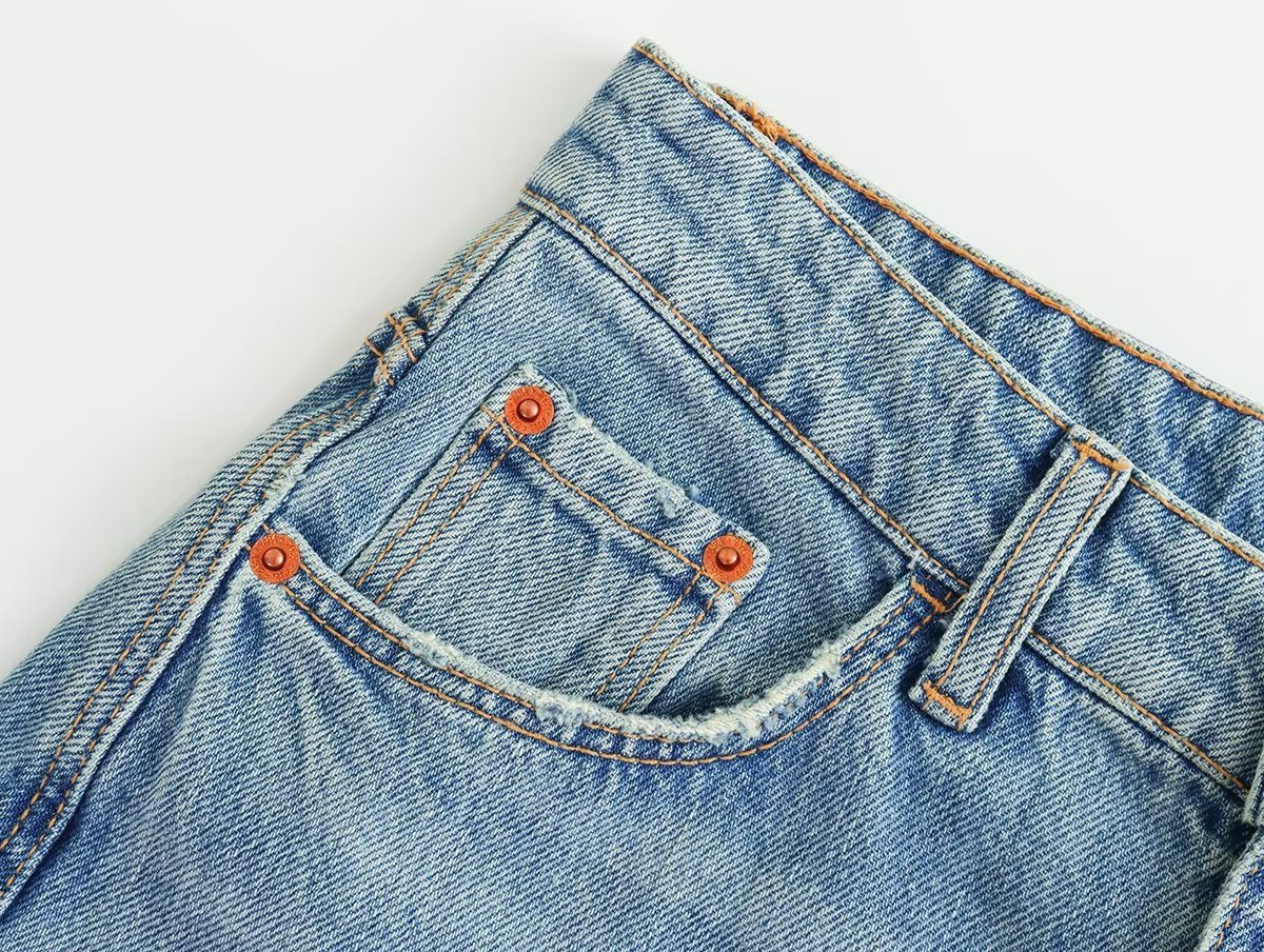 Sommerbukser til kvinder i europæisk og amerikansk vind og taljejeans