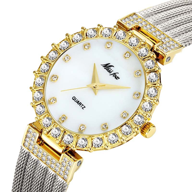 Women's Waterproof Copper Band Quartz Watch