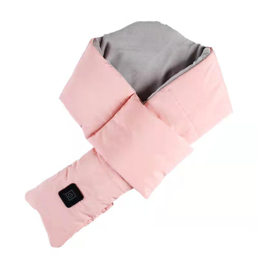 Usb Winter Warmth  Rabbit Fur Heating Scarf