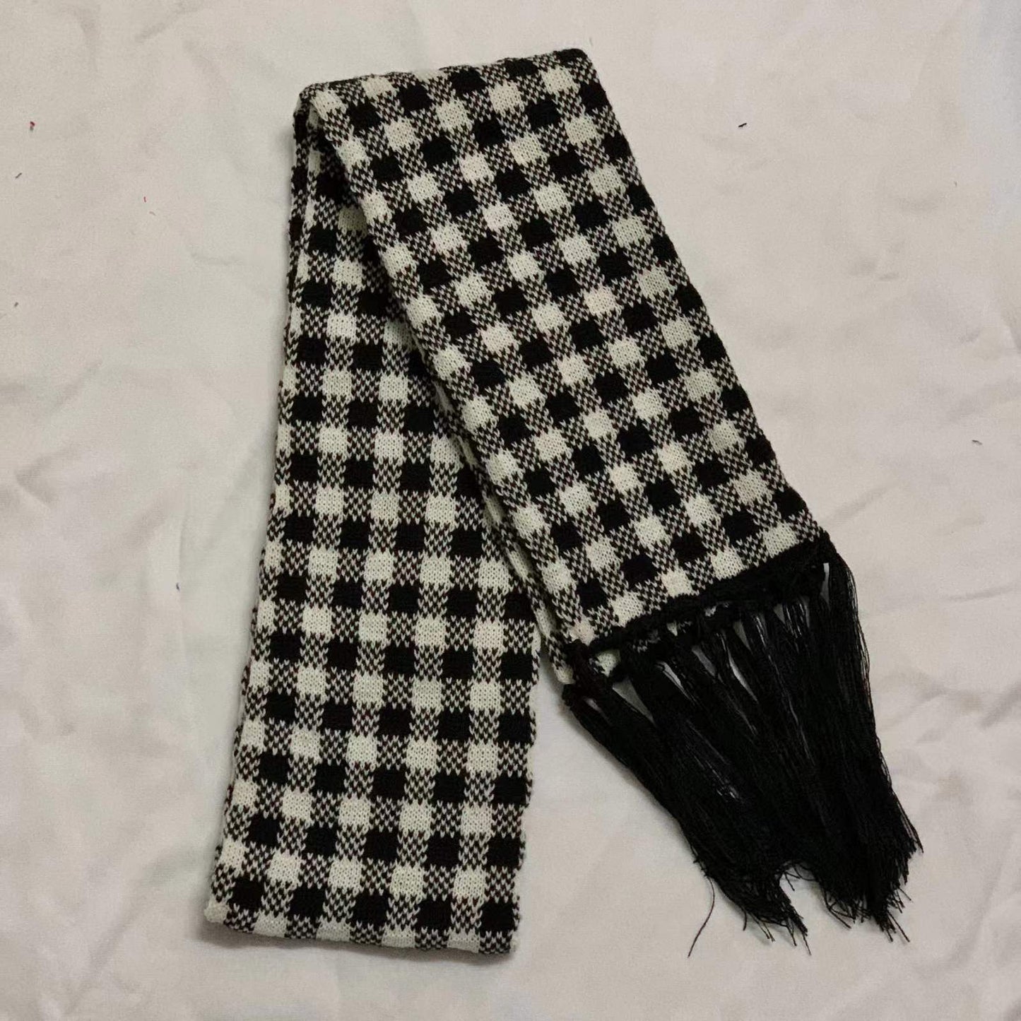 Strikket Jacquard Tyk Varm Afslappet Kædehalsrør