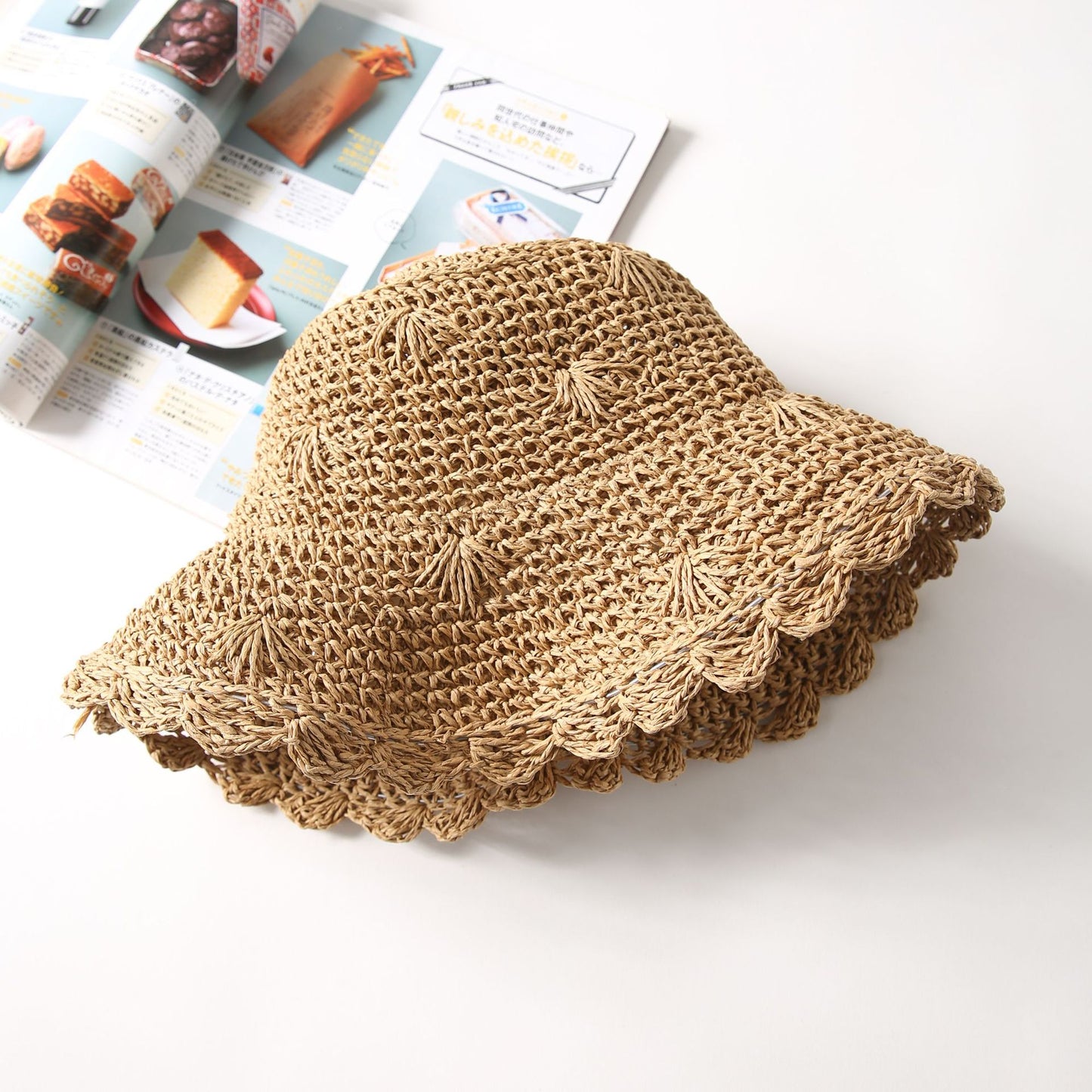 Women's Summer Foldable Beach Hat Sunshade