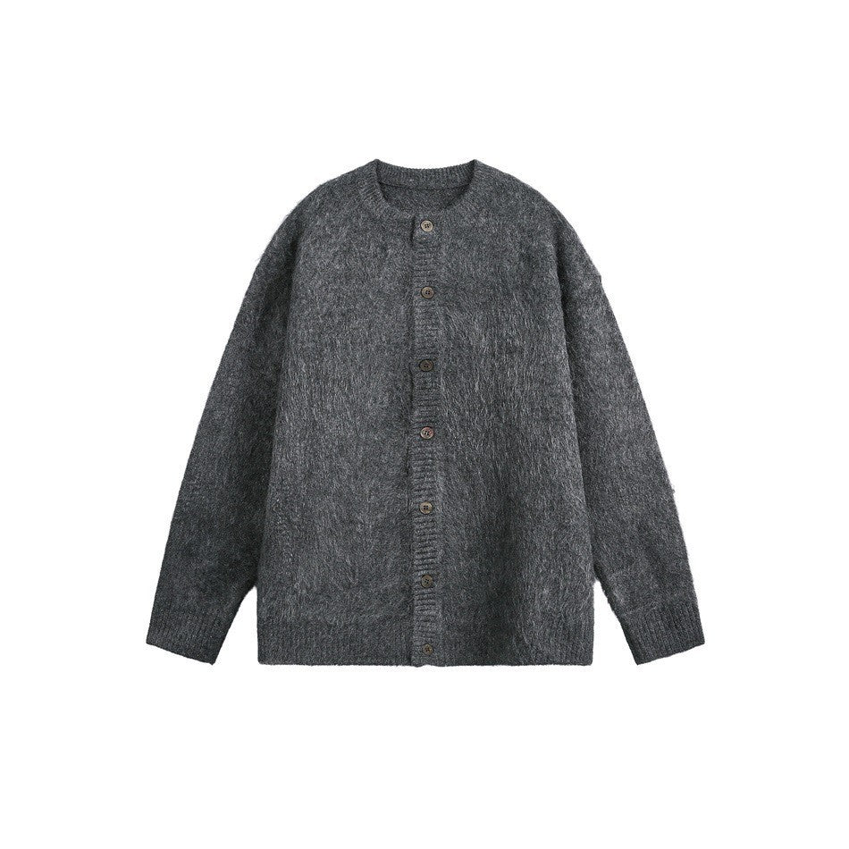 Retro High-end Cardigan Knit Sweater