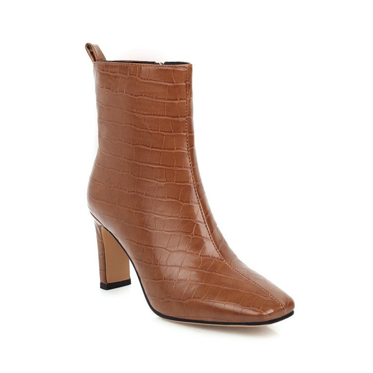 European Spring And Autumn Season Women's Single Boots Fashion