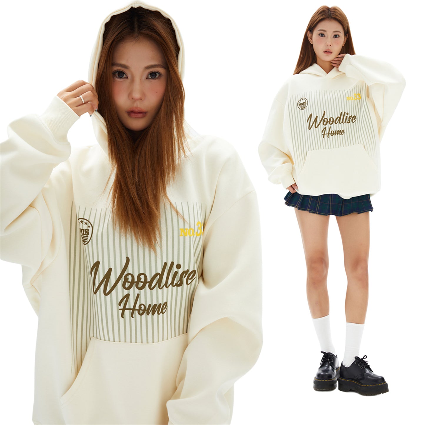 Women's Fashion Loose Cool Hooded Sweater
