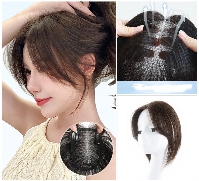Women's Fashion Simple Net Eight Bangs Wig