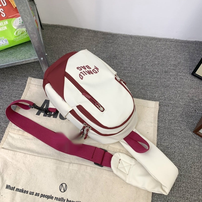 Japansk Crossbody Taske til Kvinder, Casual, Stor Kapacitet, Mode Skuldertaske