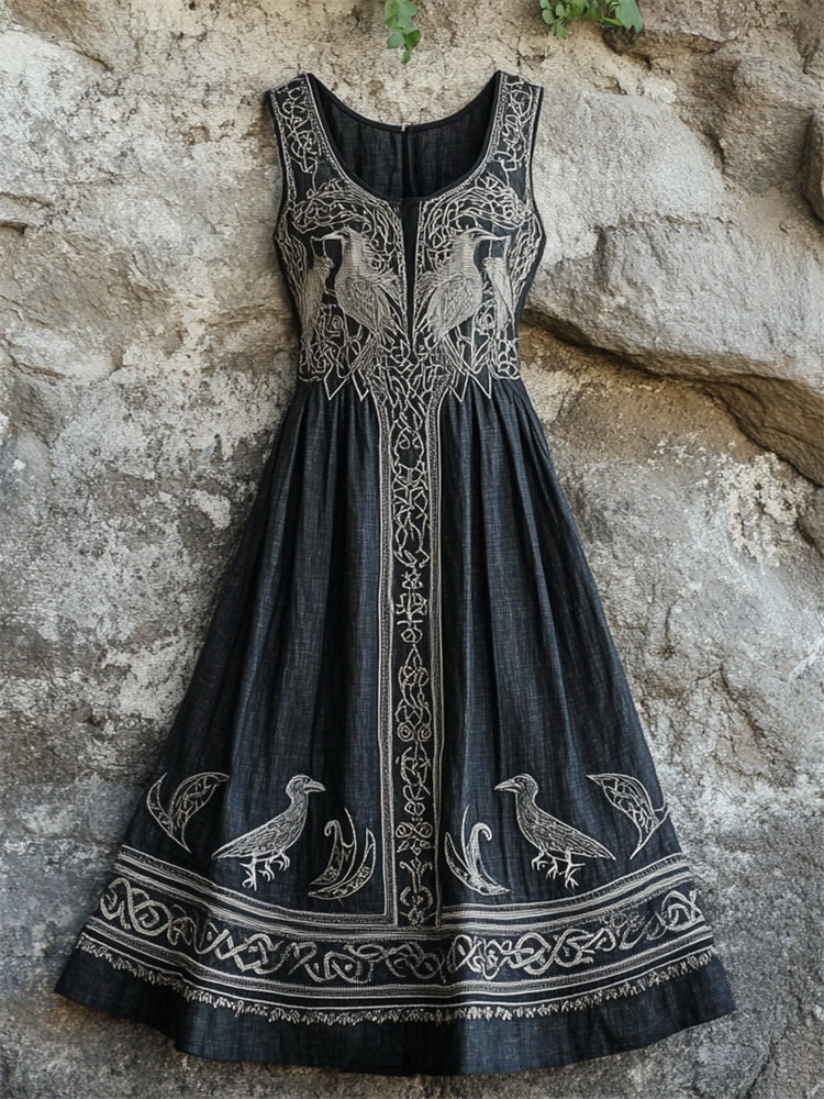 3D Digital Print Women's Dress