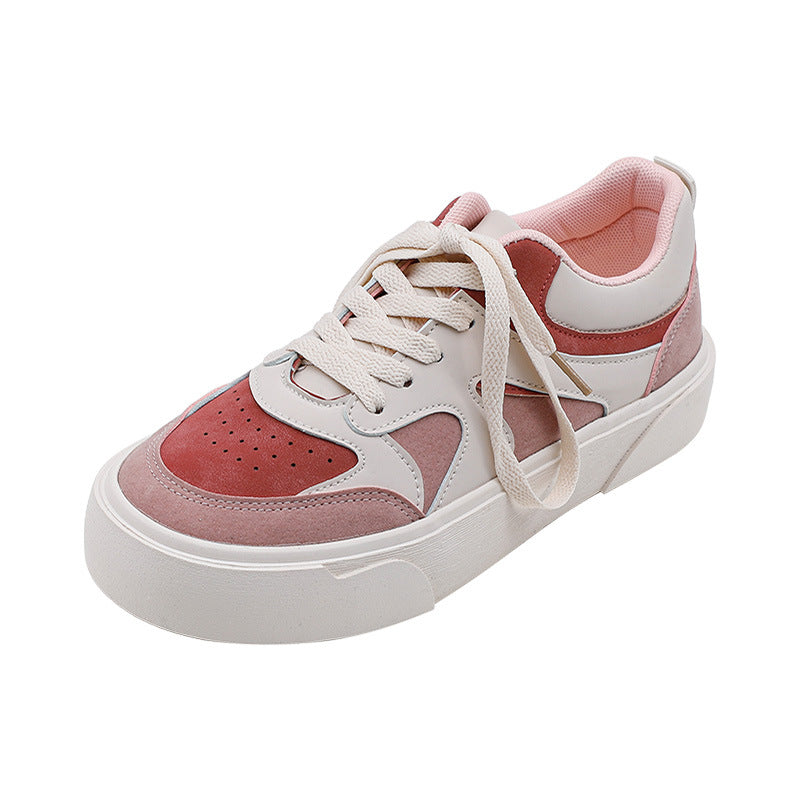Color Matching Women's Casual Shoes Women's Back Contrast Color