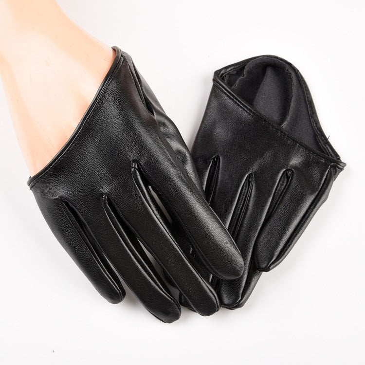 Fashion Solid Color Pole Dance Performance Half Palm Glovesproduct