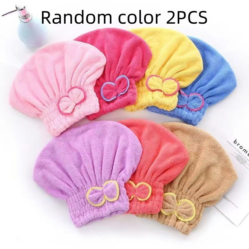 Princess Hat Dry Hair  Absorbent Shower  Dry Hair Towel