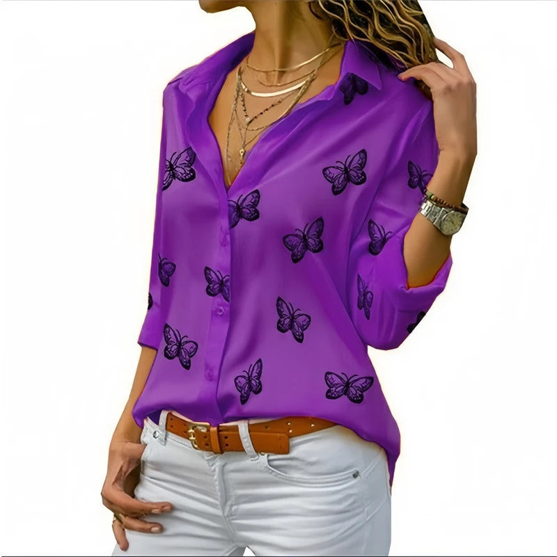 Versatile, High-quality Womens Long-sleeve Christmas Shirt