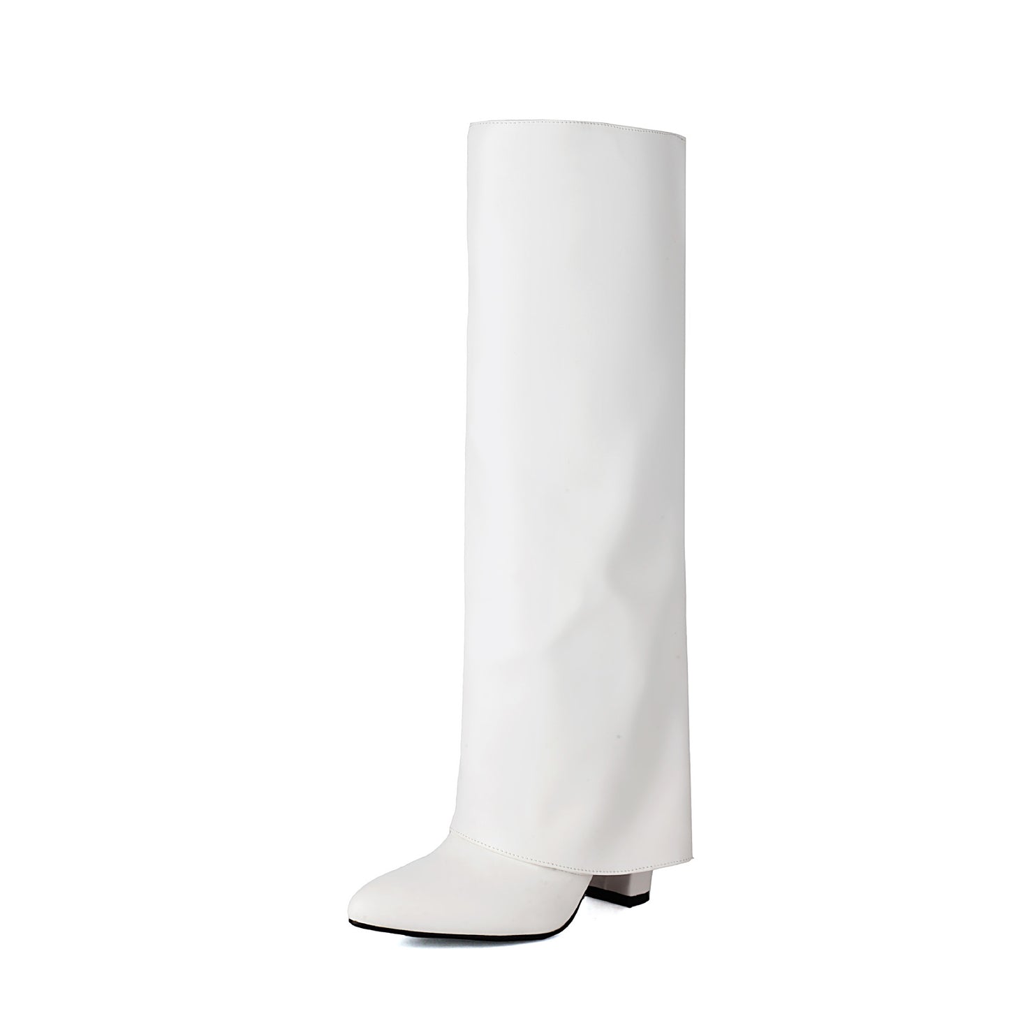 Women's Autumn And Winter Plus Size Thick High Heel Boots