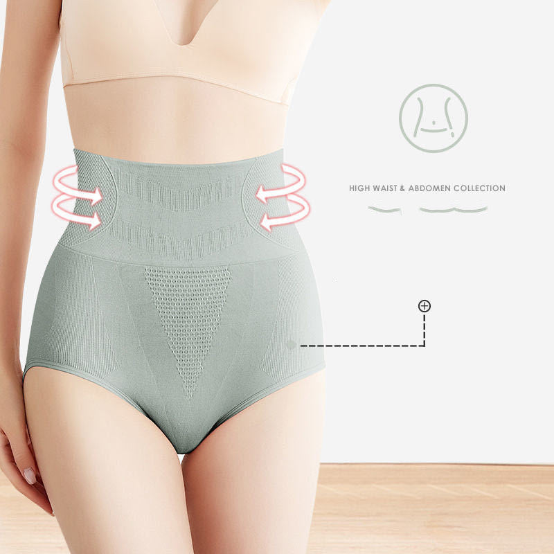 Ladies High Waist Shaping Graphene Antibacterial Cotton Shorts