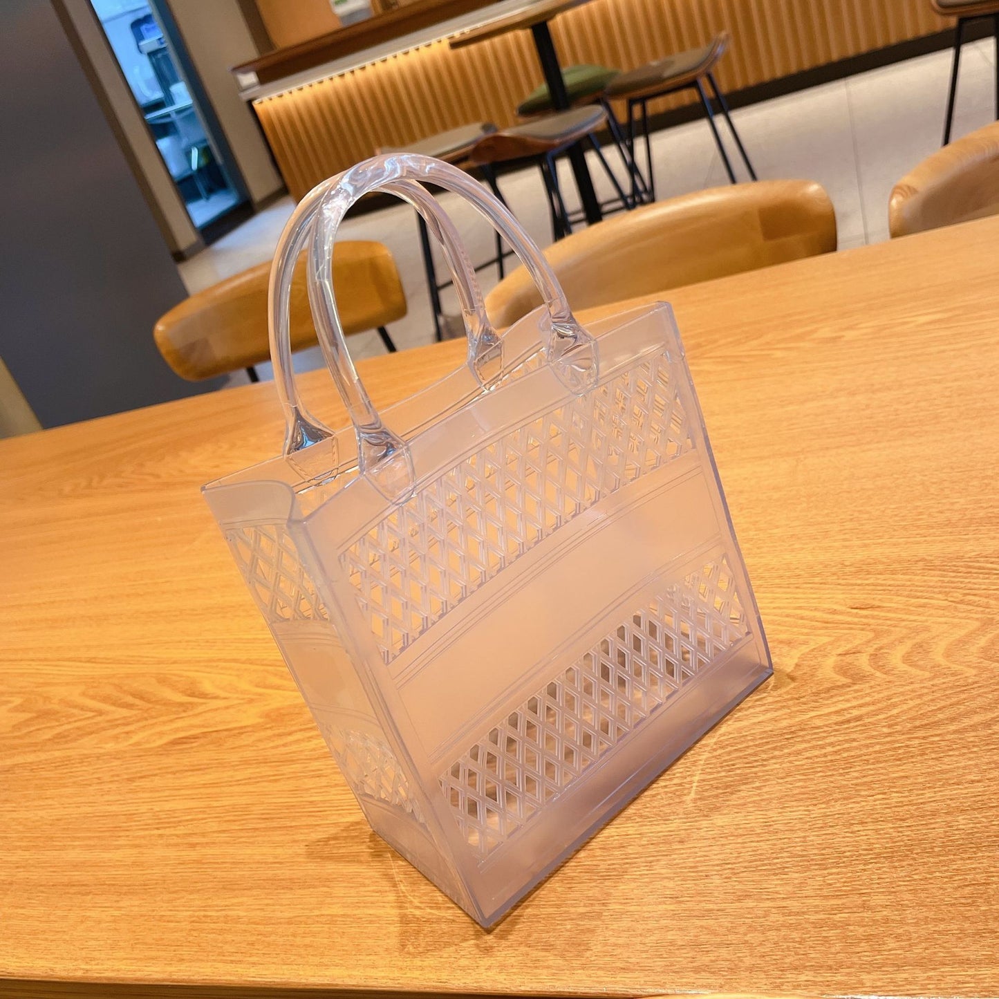 Portable Large Capacity Storage Basket Candy Hollow Bag
