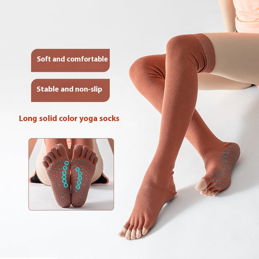 Yoga Socks Over The Knee Full Finger Half Finger Long Tube