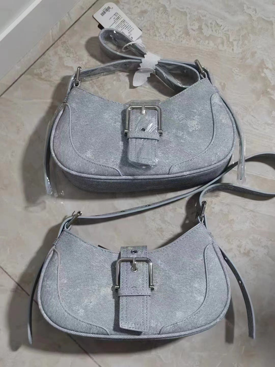 Girl's Texture Stick Cowboy Shoulder Bag