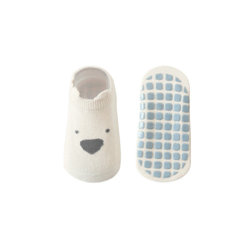 New Summer Baby Socks Combed Cotton Baby Antiskid  Floor Socks