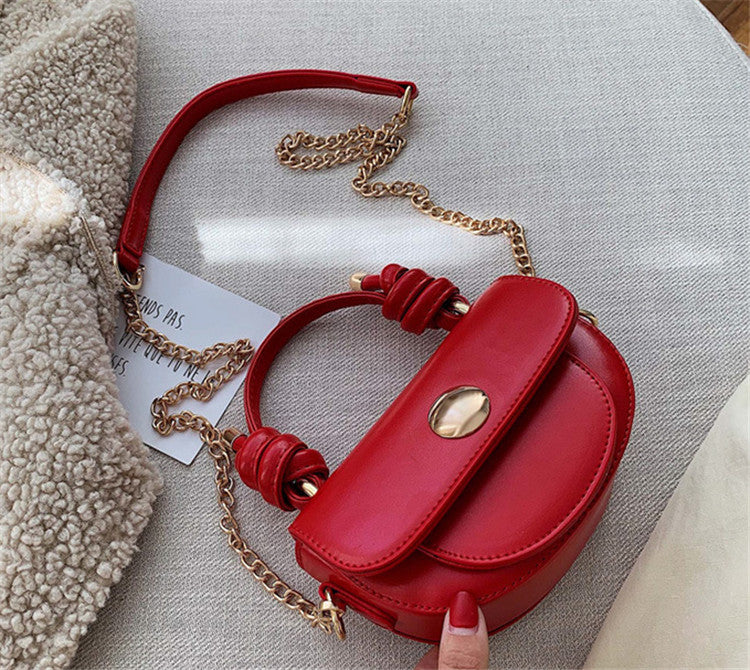 Autumn And Winter All-match Messenger Saddle Bag Trend