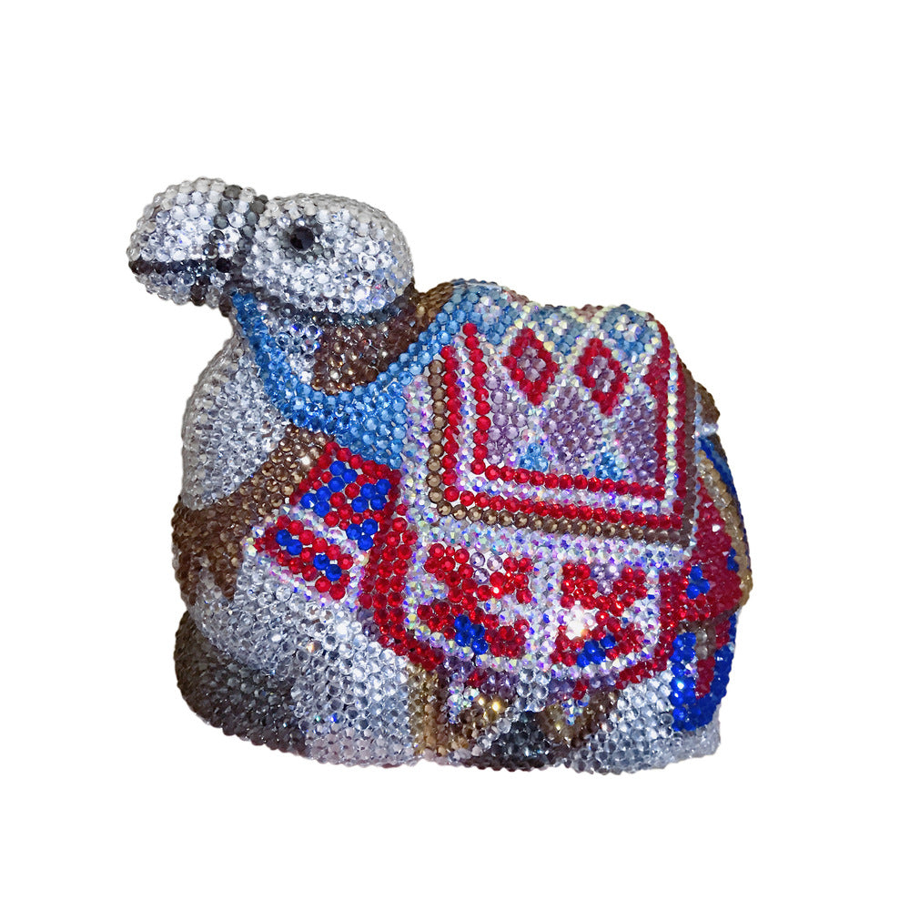 Cartoon Animal Shape Diamond Dinner Bag