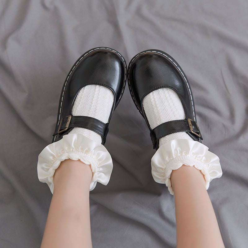 Women's Summer Thin Pure Cotton Cute Socks