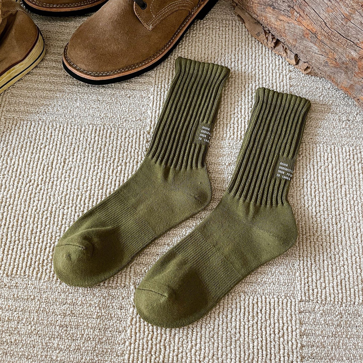 Towel Bottom Sports Sweat-absorbing Thickened Long Socks