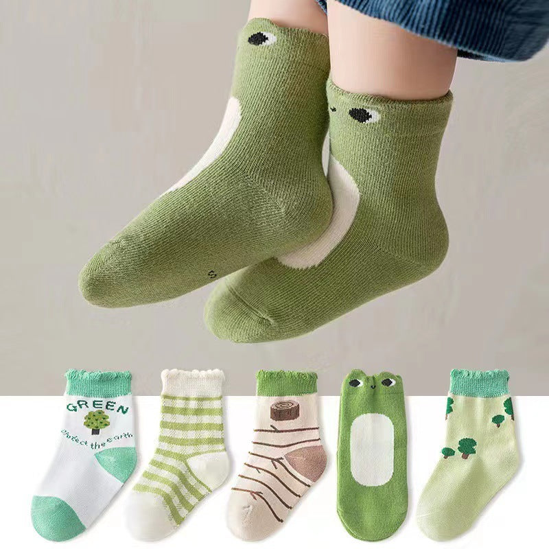 Children's Socks New Style Breathable Cartoon