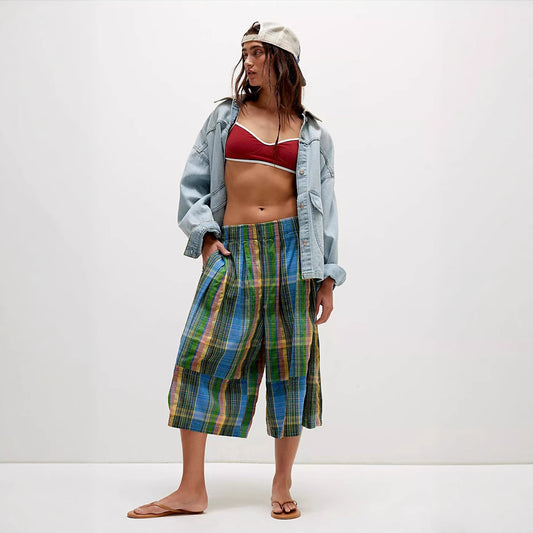 Comfortable, Casual Multicolor Striped Womens Lounge Pants