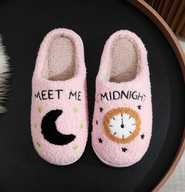 Winter Cotton Slippers Couple Male And Female