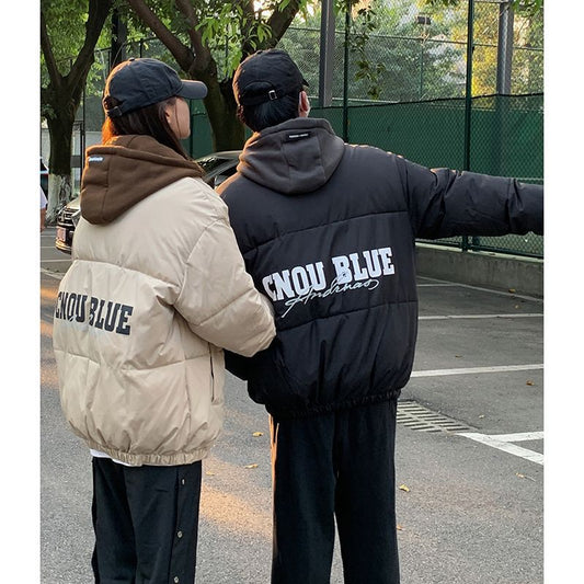 Winter Thickened Women's Warm Loose Large Size Student Cotton Coat