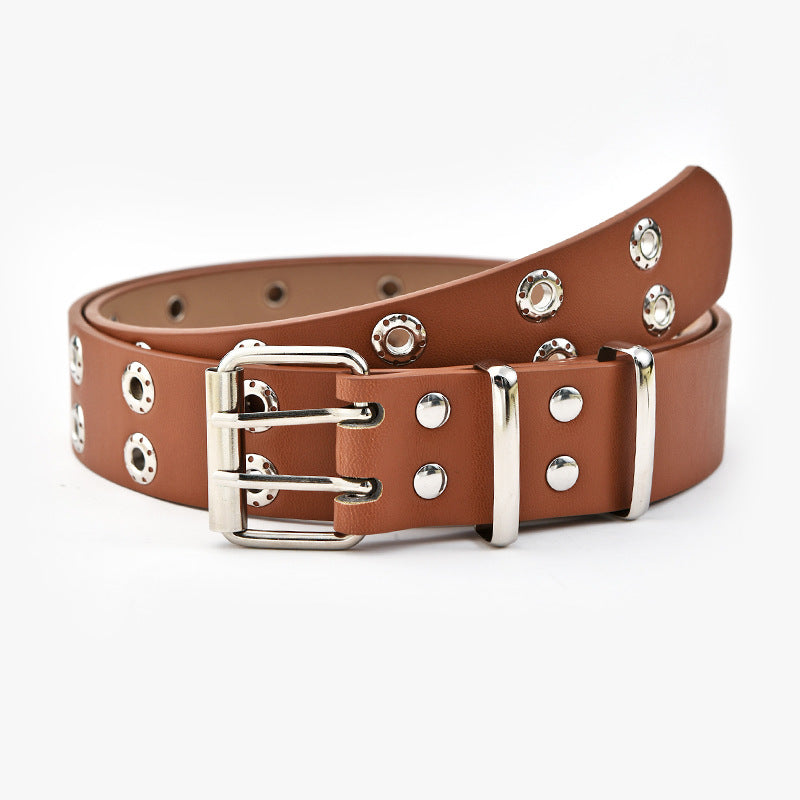 Double Breasted Waistband Hip-hop Chain Versatile