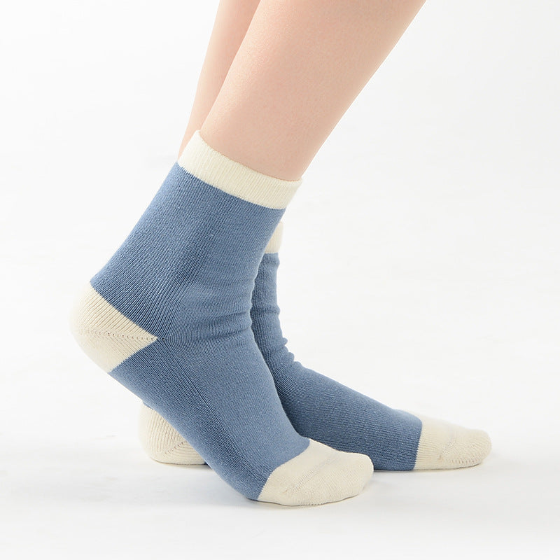 Women's Soft Half Terry Mid Tube Socks