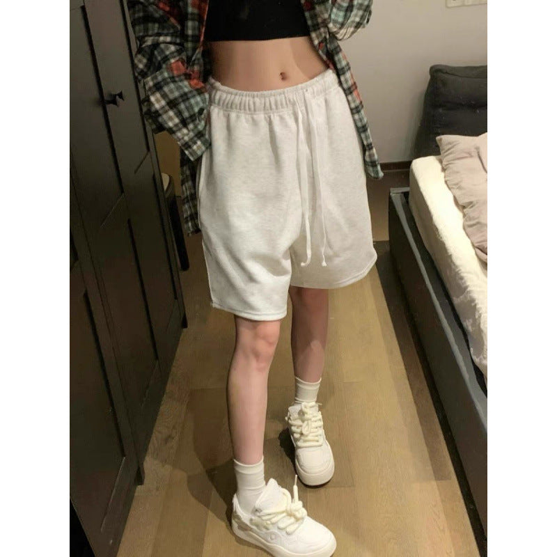 Retro American-Style Streetwear Casual Shorts For Sports