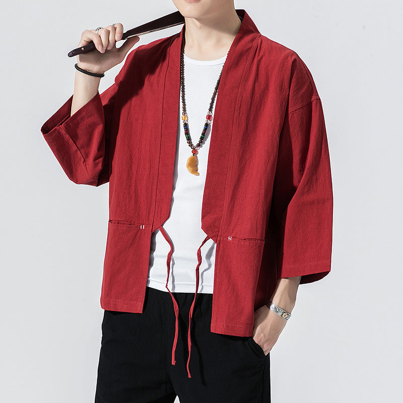 Men's Fashion Simple Casual Cardigan Coat