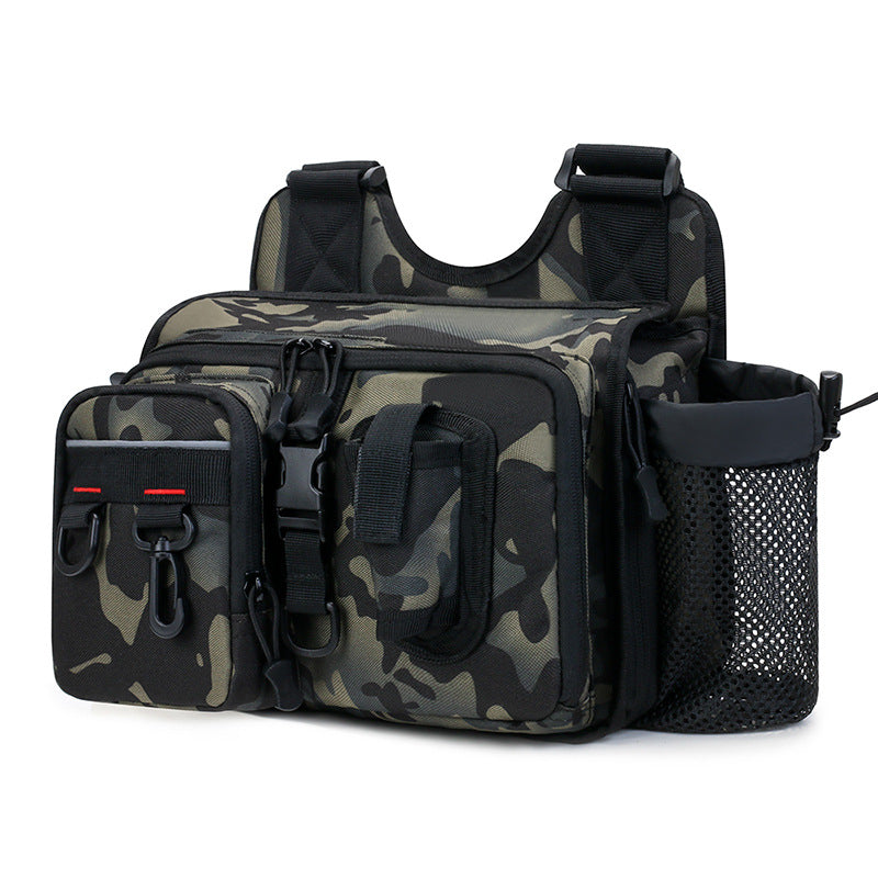 Mænds Multifunktionelle Crossbody Lure-taljetaske