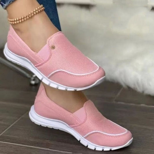 Fritidssko Flad Hæl Slip-on Loafers Kvinder Nye Modesko