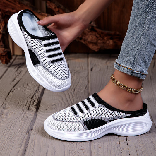 Flyknit Casual Slip-On Mesh Womens Shoes