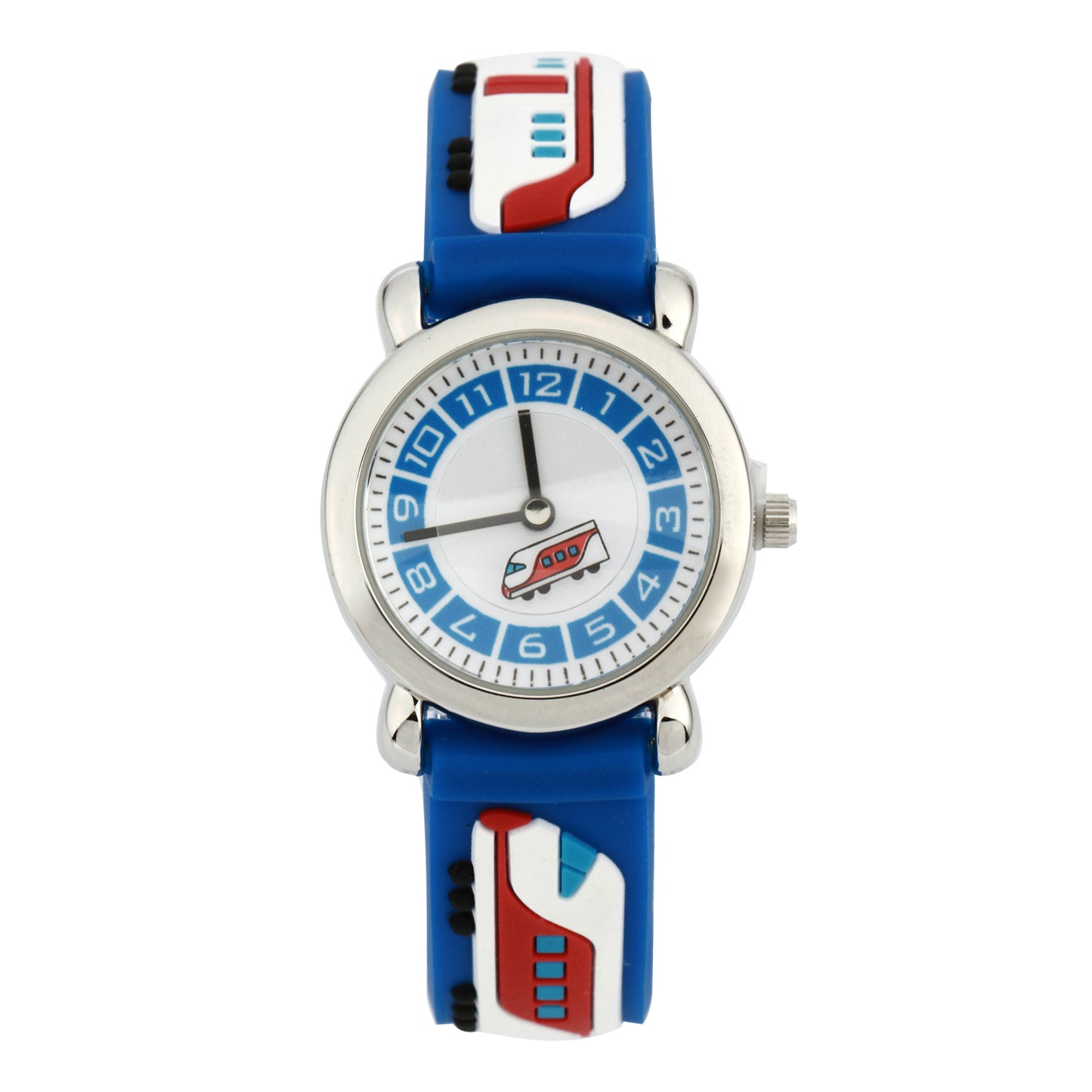 Anime Cartoon Cute Red Motor Car Student Quartz Watch