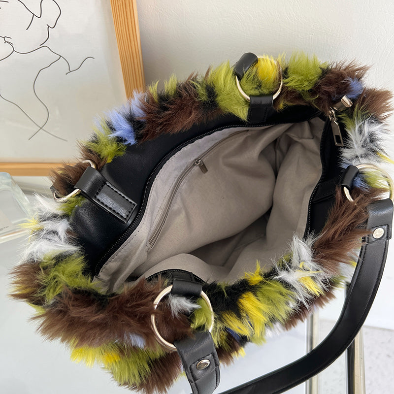 Oliemaleri Kunst Farve Plys Tote Taske