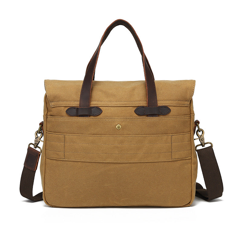 Bærbar Aktenmappe Mænds Skuldertaske Crossbody Udendørs Rejse