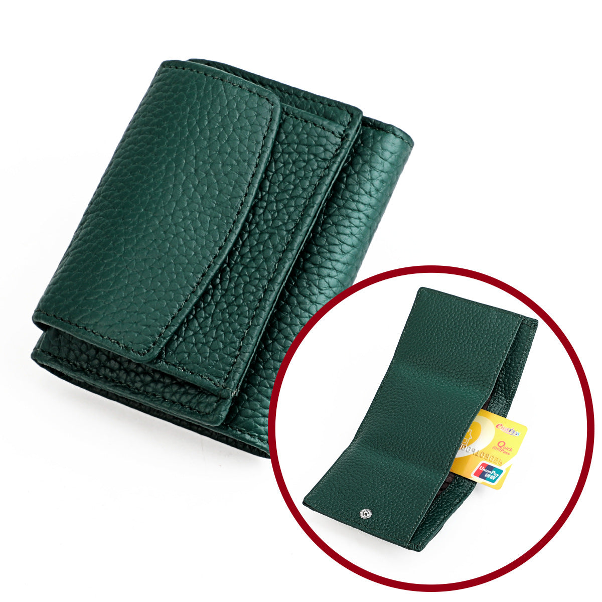Anti Demagnetization Coin Loose Bag Wallet Short Style Women's Wallet
