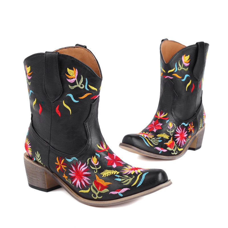 Large Size Boots European And American Foreign Trade Women's Shoes