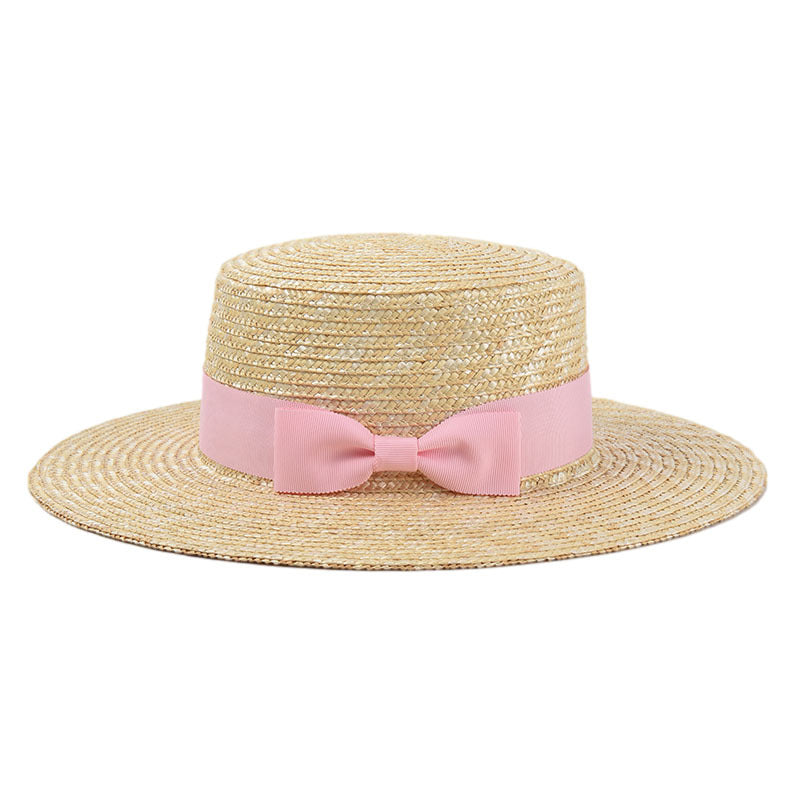 Women's Summer New Bow Straw Hat