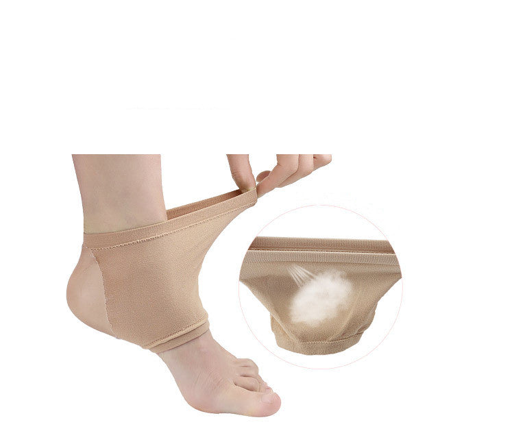 Men's And Women's Anti-Crack Heel Gel Breathable Socks